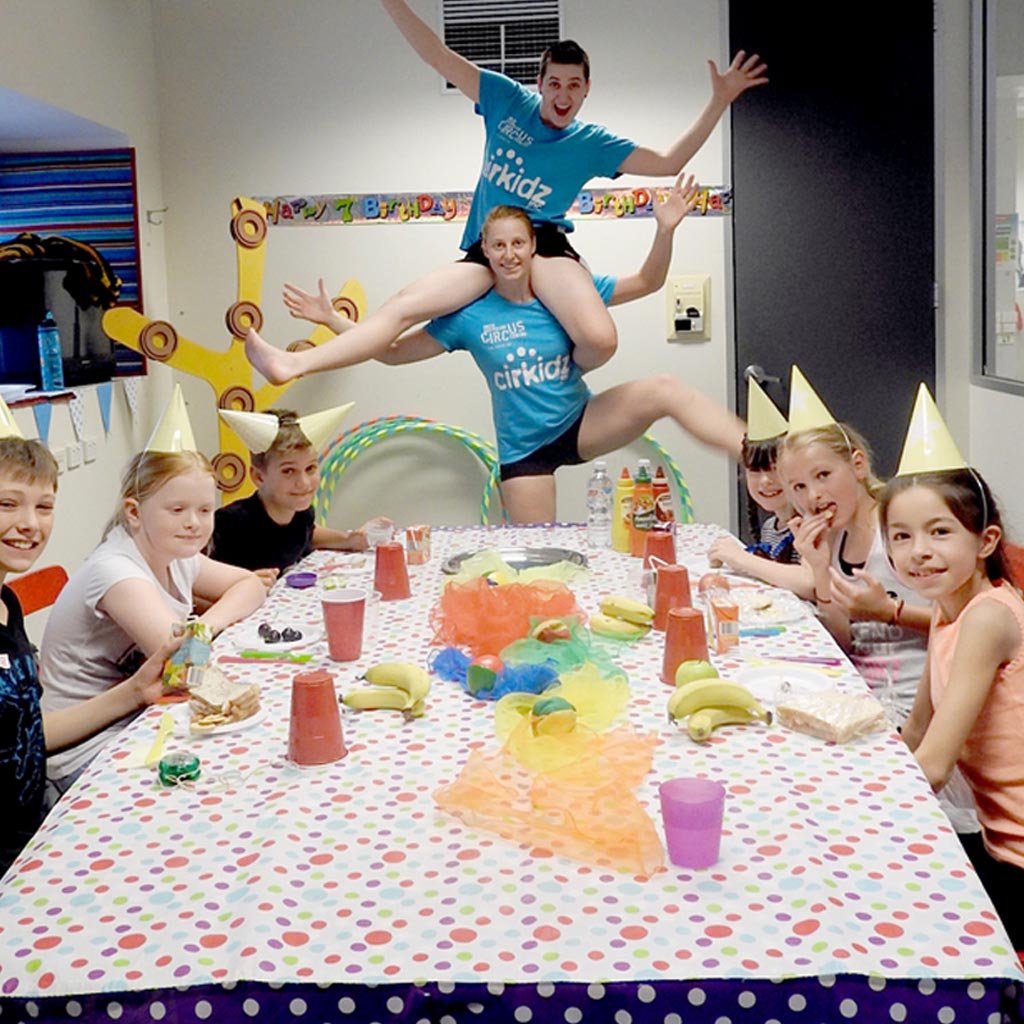 cirkidz birthday parties